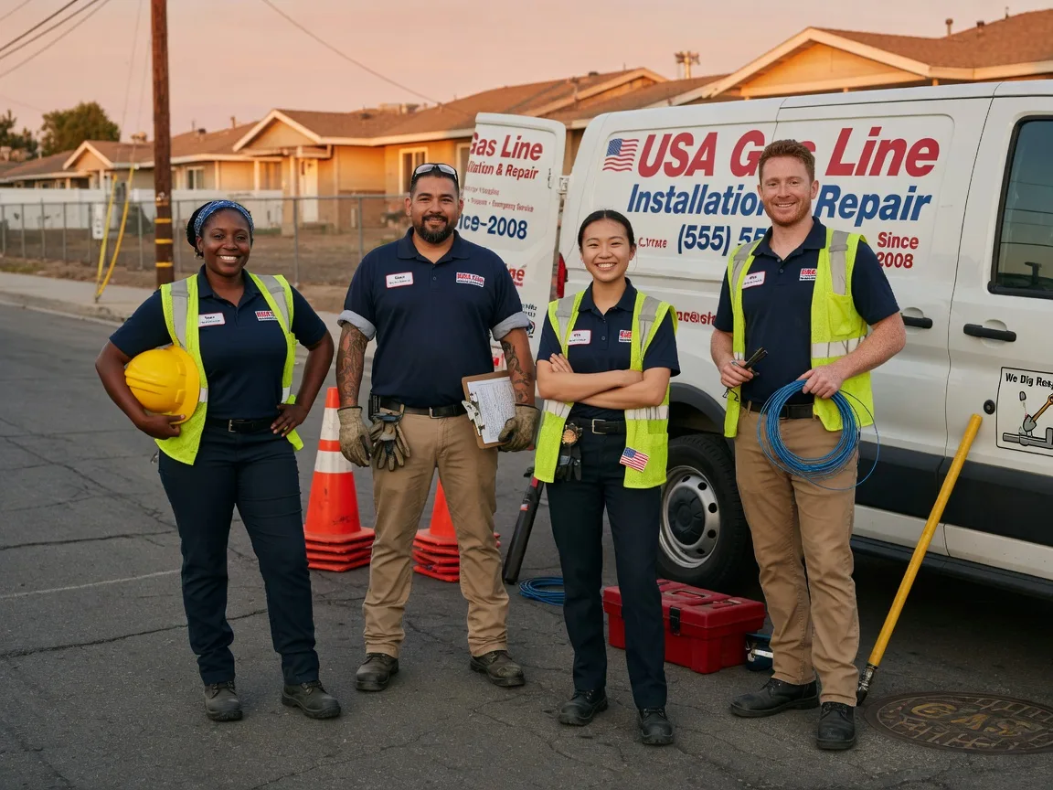 Gas Line Installation company in Bluff, UT